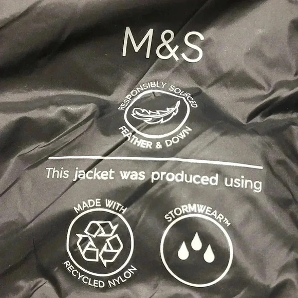 M&S COLLECTIONFeather and Down Gilet with Stormwear™ - Picture 7 of 8